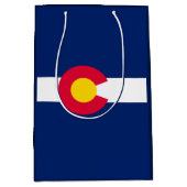 Colorado-Staats-Flaggen-Entwurf Mittlere Geschenktüte (Vorderseite)