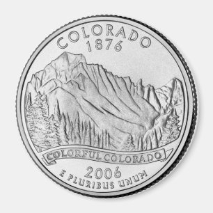 Colorado-Staats-Viertelmagnet 2006 Magnet