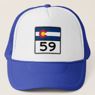 Colorado-Staats-Weg 59 Truckerkappe