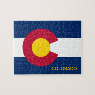 Colorado Staatsflagge 8x10 Puzzle