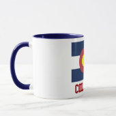 COLORADO: Staatsflagge Colorado Tasse (Links)
