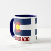 COLORADO: Staatsflagge Colorado Tasse (Vorderseite Links)