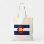 Colorado Staatsflagge Tragetasche (Rückseite)