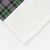 Colorado-StaatTartan Fleecedecke (Ecke)