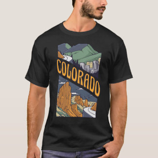 COLORADO STADT N BERGE T-Shirt