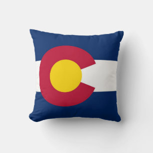 Colorado State Flag American MoJo Pillow Kissen