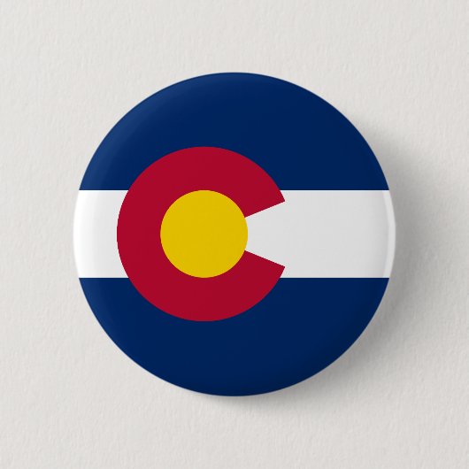 Colorado State Flag Button (Vorderseite)