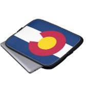 Colorado State Flag Laptop Sleeve (Vorne Knopf)