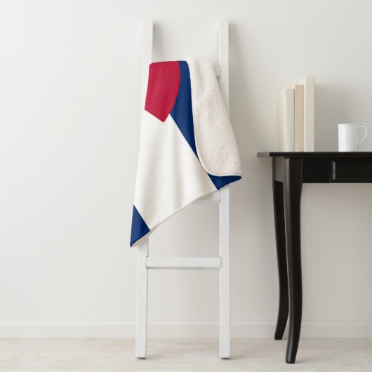 Colorado State Flag Print Patriotic Sherpadecke (Beispiel)