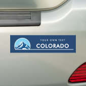 Colorado State Mountain Autoaufkleber (Auf Auto)