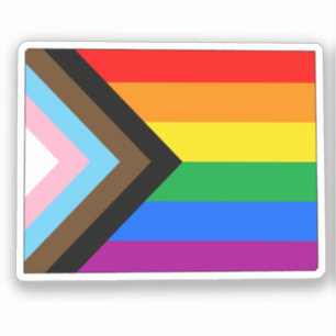 Colorado State Pride LGBTQ Progress Pride Aufkleber