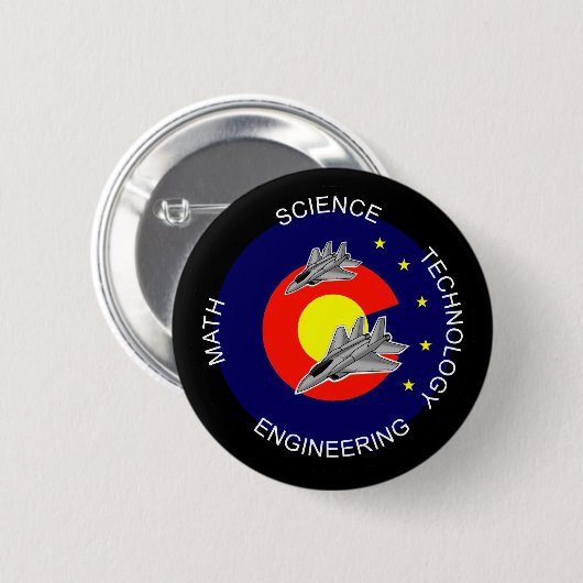 Colorado STEM Button (Vorne & Hinten)
