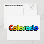 Colorado Stolz. Postkarte (Vorne/Hinten)