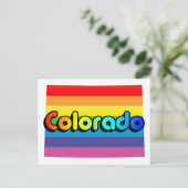 Colorado Stolz. Postkarte (Stehend Vorderseite)