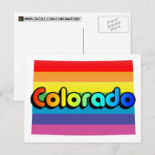 Colorado Stolz. Postkarte (Vorne/Hinten)