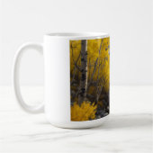 Colorado Stream & Espenbäume Kunst, Name oder Nach Kaffeetasse (Links)