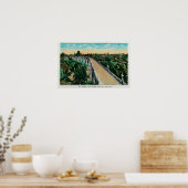 Colorado Street Bridge über das Arroyo Seco Poster (Küche)