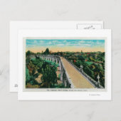 Colorado Street Bridge über das Arroyo Seco Postkarte (Vorne/Hinten)