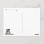 Colorado Sunrise Cloud Inversion Manitou Incline Postkarte (Rückseite)