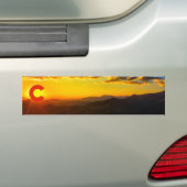 Colorado Sunset III Autoaufkleber (Auf Auto)