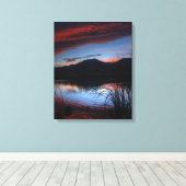 Colorado Sunset Leinwanddruck (Insitu (Holzboden))