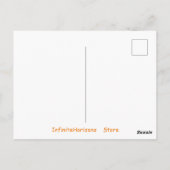 Colorado Sunset Postcard Postkarte (Rückseite)