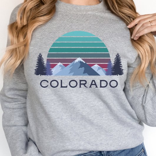 Colorado Sunset Sweatshirt, Travel Sweatshirt