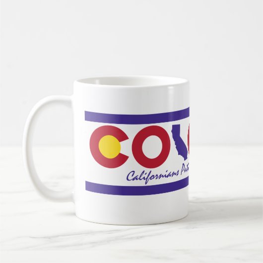 Colorado-Tasse Kaffeetasse (Links)