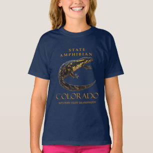 Colorado Territory Amphibie Der Westliche Tigersal T-Shirt