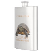 Colorado Territory Reptil Western Painted Turtle Flachmann (Links)