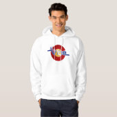 Colorado-Textgrafie Hoodie (Vorne ganz)