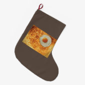 Colorado Toast & Egg Großer Weihnachtsstrumpf (Vorderansicht (hängend))