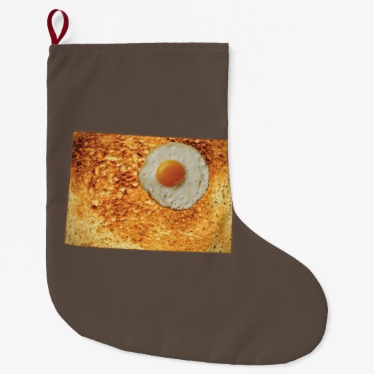 Colorado Toast & Egg Großer Weihnachtsstrumpf (Vorderseite)