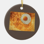 Colorado Toast & Egg Keramik Ornament (Vorne)
