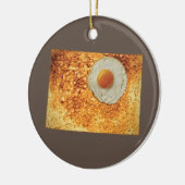 Colorado Toast & Egg Keramik Ornament (Links)