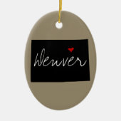 Colorado Town Keramikornament (Vorne)