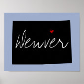 Colorado Town Poster (Vorne)