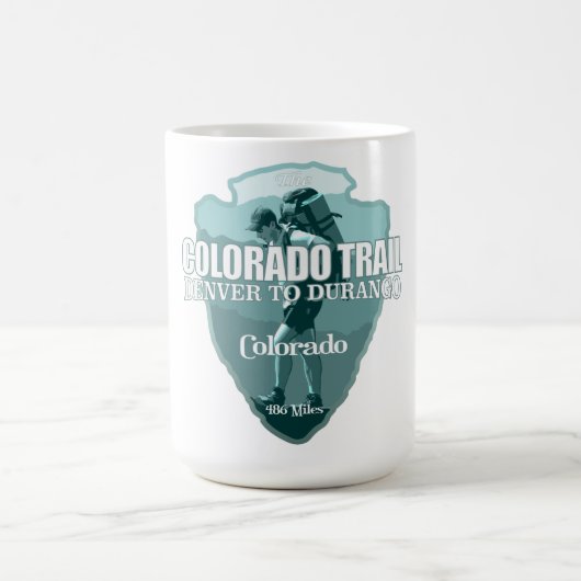 Colorado Trail (arrowhead T) Kaffeetasse (Mittel)