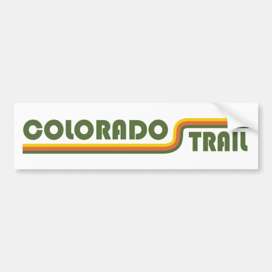 Colorado Trail Autoaufkleber (Vorne)