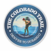 Colorado Trail (C) Aufkleber (Vorderseite)