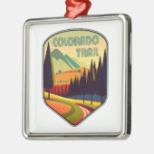 Colorado Trail Colorado Ornament Aus Metall (Links)