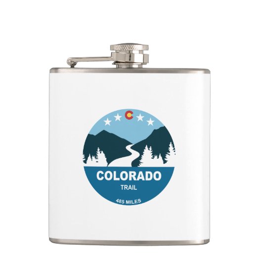 Colorado Trail Flachmann (Vorderseite)