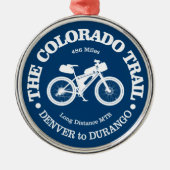 Colorado Trail (MTB) Ornament Aus Metall (Vorne)