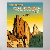 Colorado Trail Poster (Vorne)