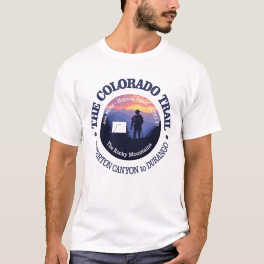 Colorado Trail (Weg2) T-Shirt (Vorderseite)