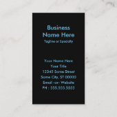 colorado transC Visitenkarte (Rückseite)