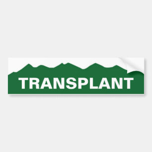 COLORADO-TRANSPLANTATION AUTOAUFKLEBER