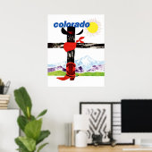Colorado Travel Poster (Heimbüro)
