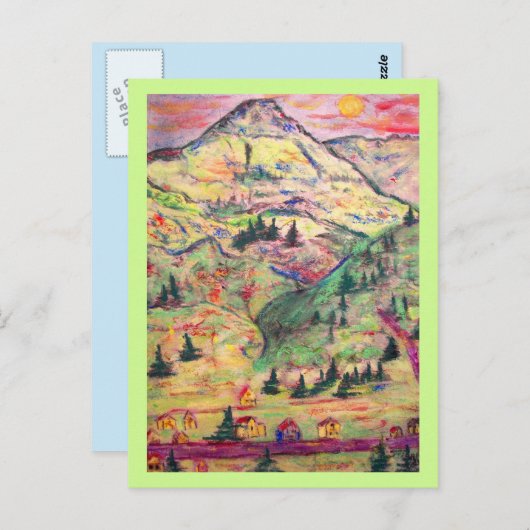 Colorado Traveler Postkarte (Vorne/Hinten)