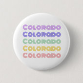 Colorado Typografie Button (Vorderseite)